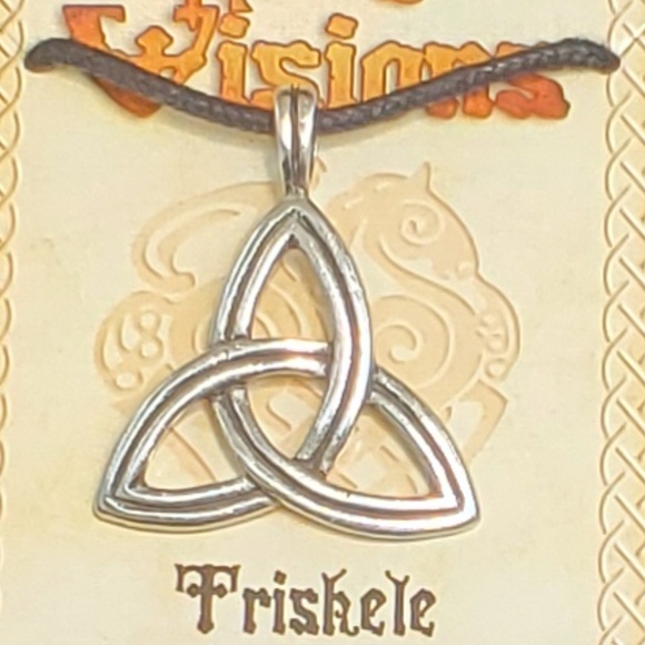 Triskele Pewter Amulet NWT